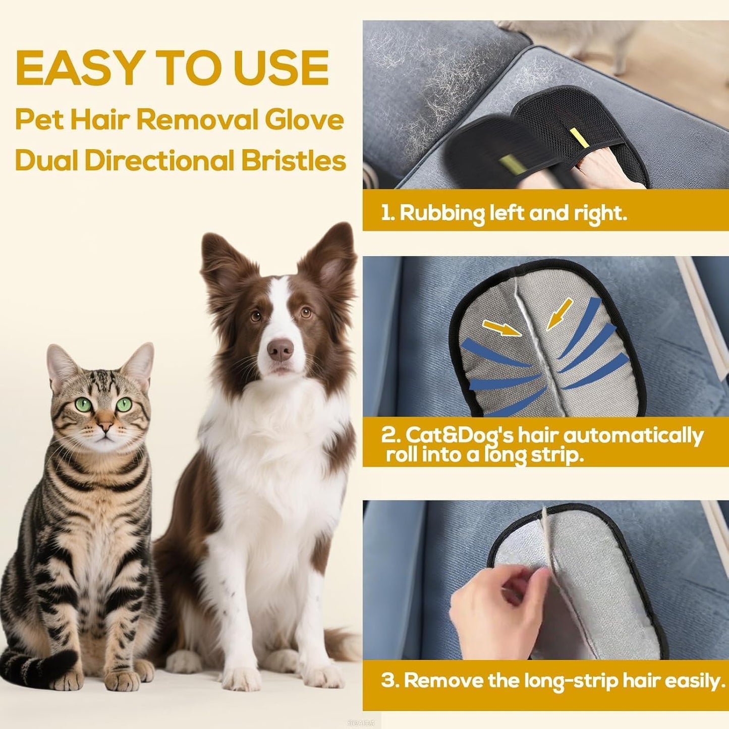 Pet Hair Remover Mitt™